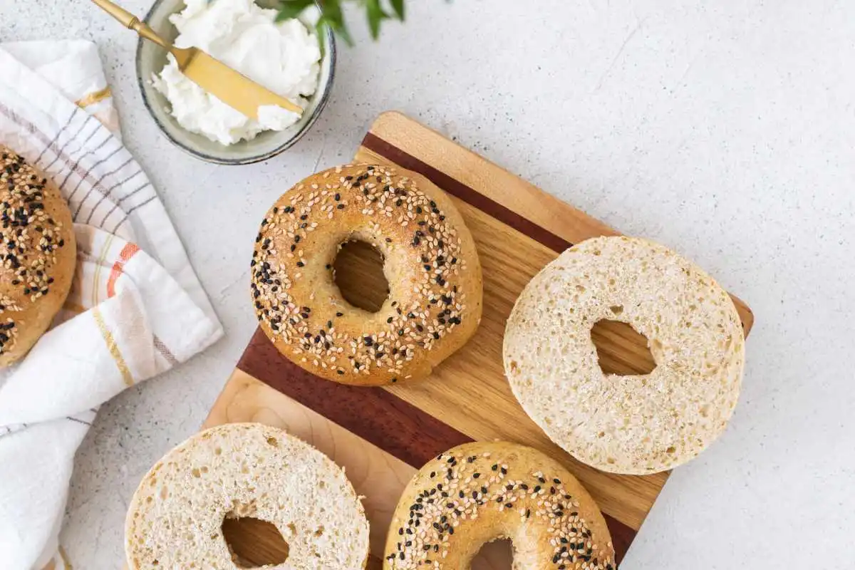 Sourdough Bagels