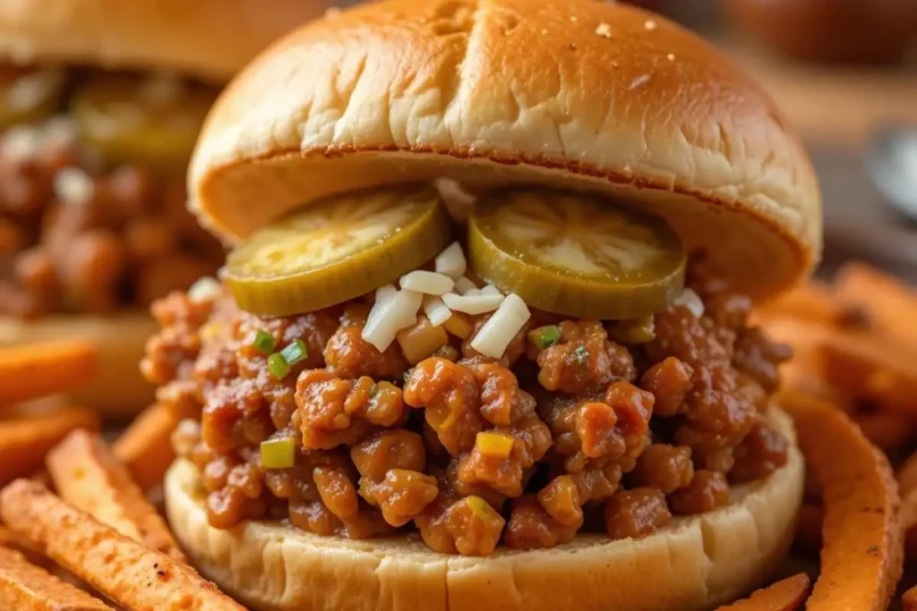 Cajun Chicken Sloppy Joes