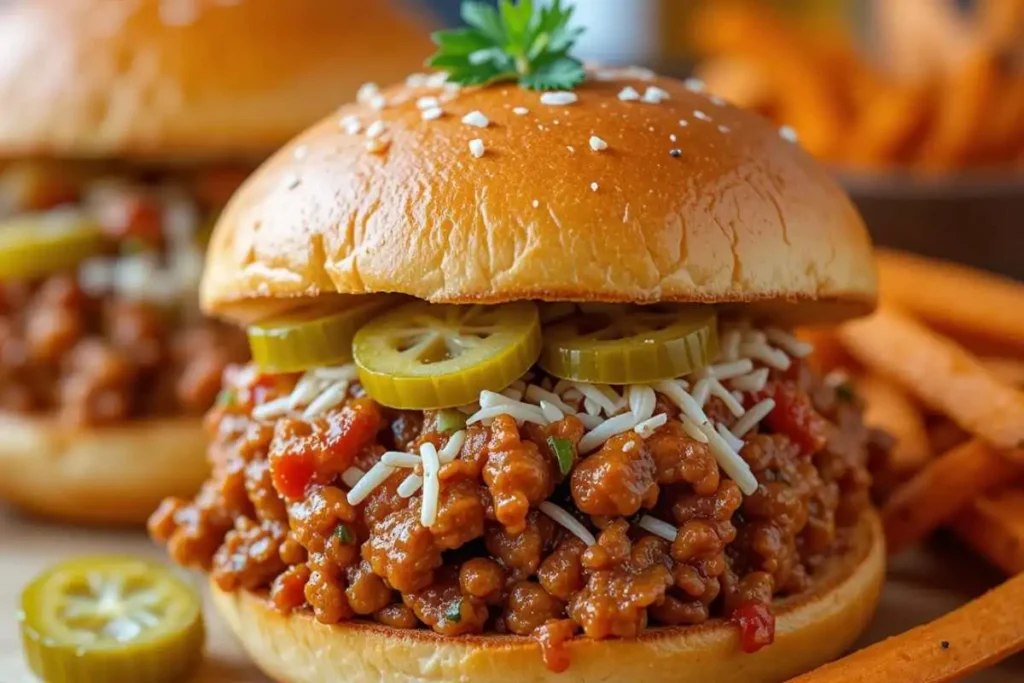 Cajun Chicken Sloppy Joes