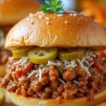 Cajun Chicken Sloppy Joes