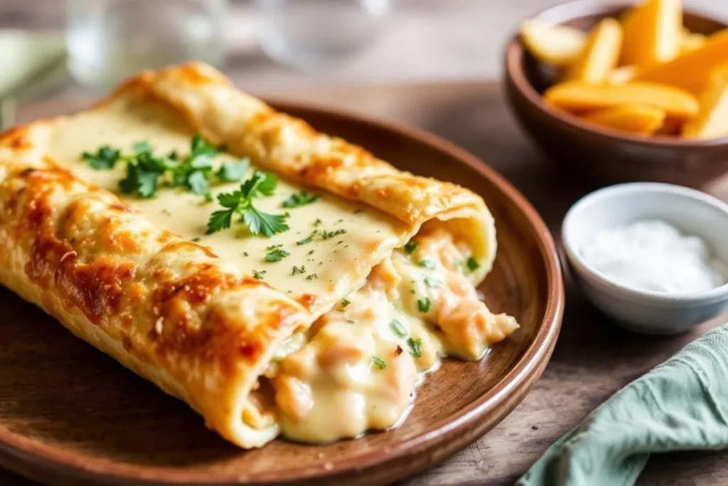 chicken and cheese jalousie recipe